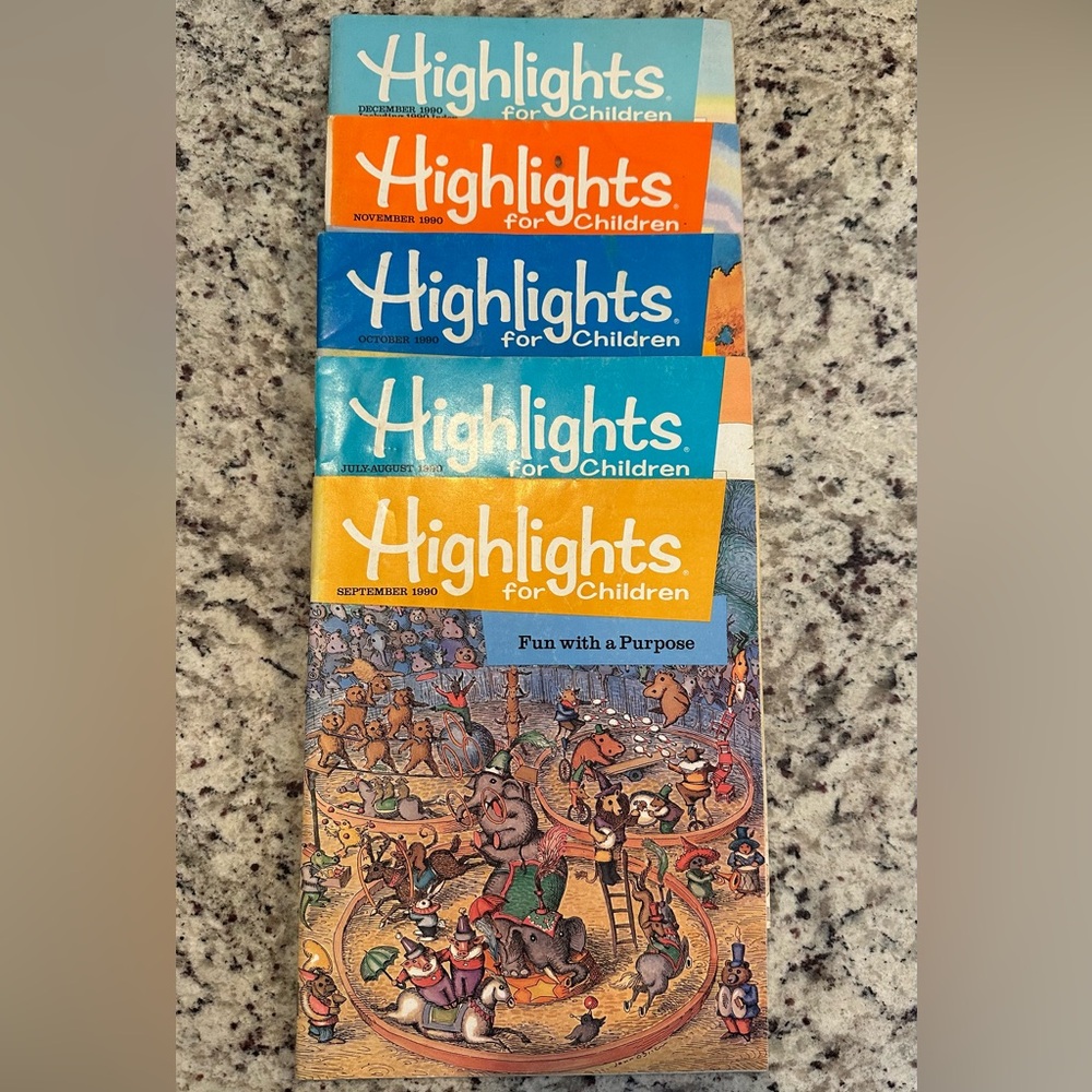 Vintage Highlights magazine 1990